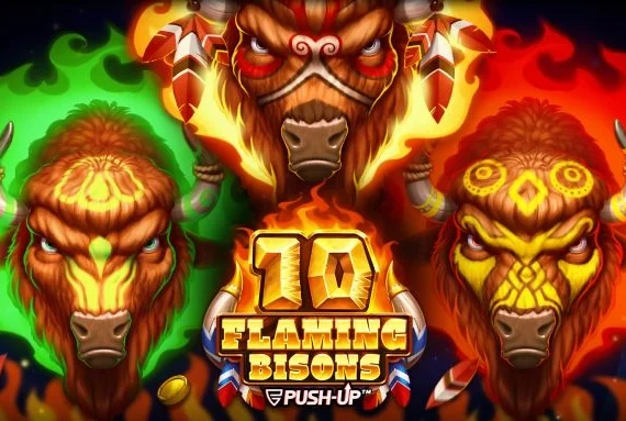 10 Flaming Bisons