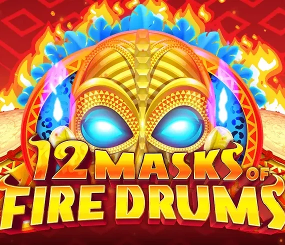 12 Masks of Fire Drums