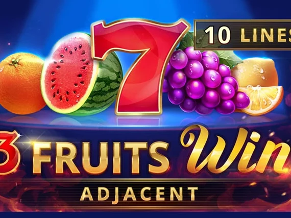 3 Fruits Win: 10 Lines