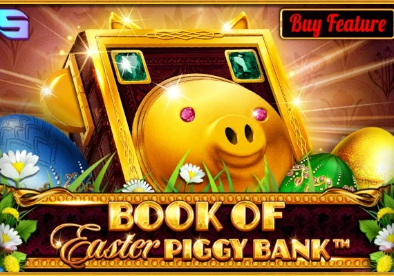 Book Of Easter Piggy Bank