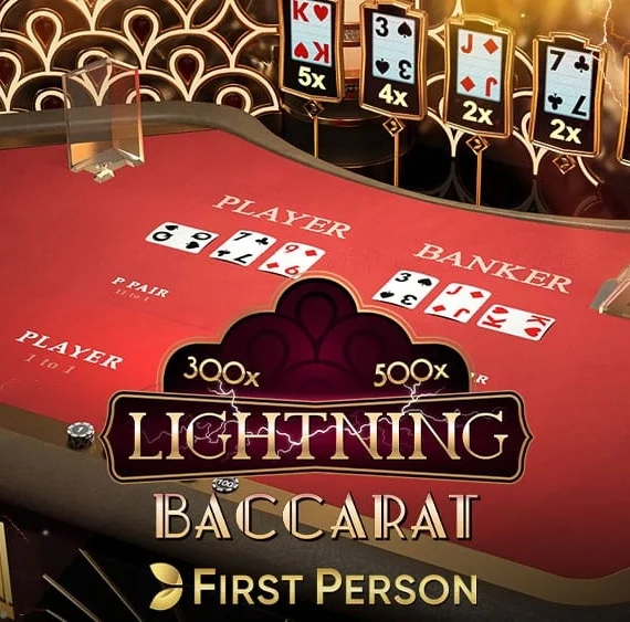 First Person Lightning Baccarat