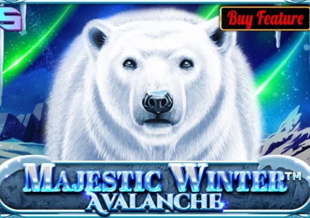 Majestic Winter Avalanche