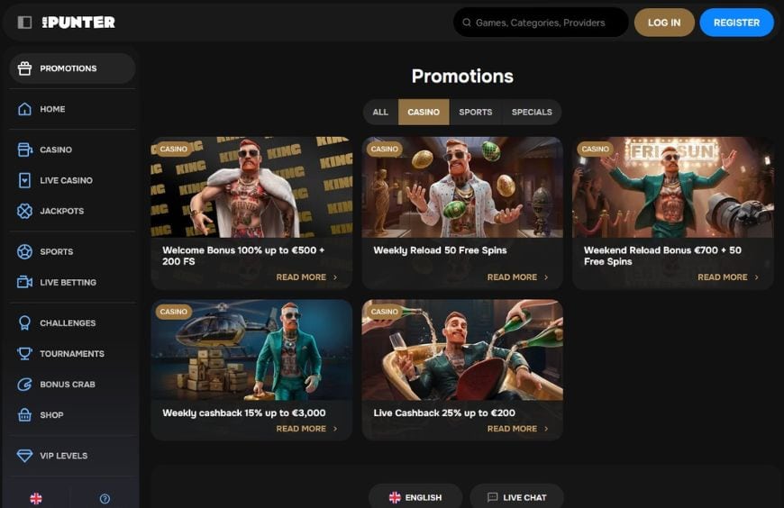 MrPunter Casino Promotions